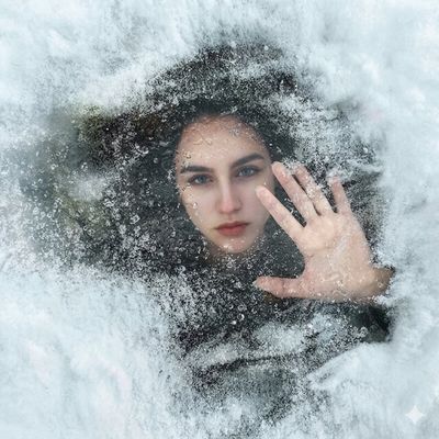 Frozen Whispers: A Glimpse Beneath the Ice