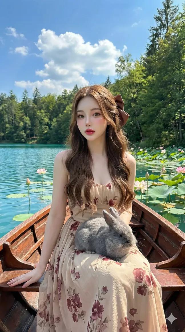 Serene Beauty on a Tranquil Lake