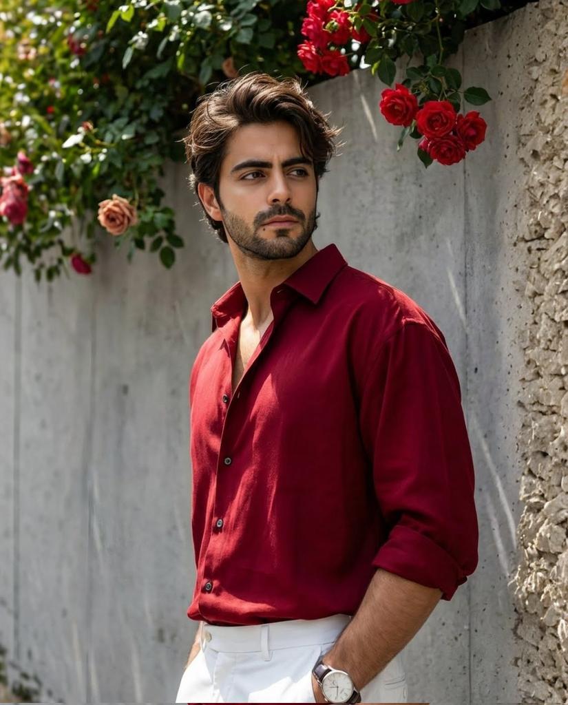 Elegance in Bloom: A Fashion Portrait