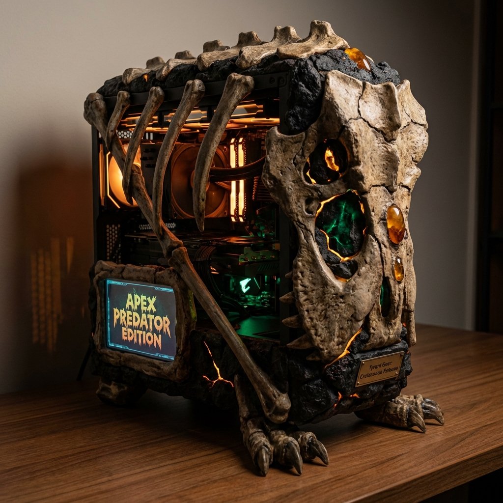 Dinosaur-Inspired PC Case: T-Rex Meets Tech