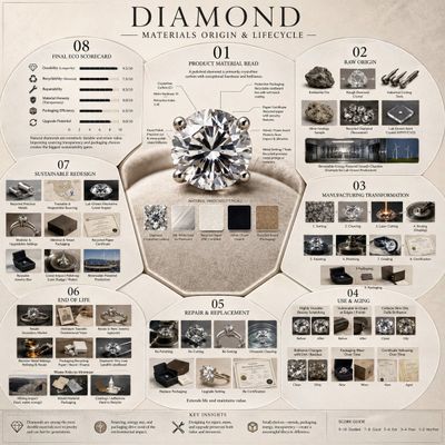 The Journey of Coffee and Diamonds: A Lifecycle Exploration