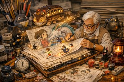 Animator's Desk: Where Magic Meets the Micro World
