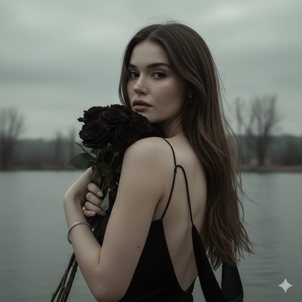Gothic Elegance by the Water's Edge