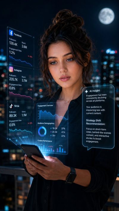 Navigating the Night: The AI Influencer's Dilemma