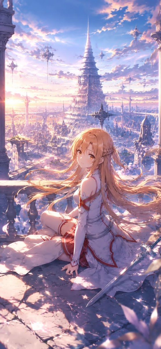 Serenity on the Balcony: An Anime Dream
