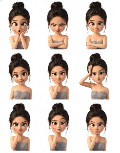 Pixar-ify Your Portraits: 3D Sticker Fun!