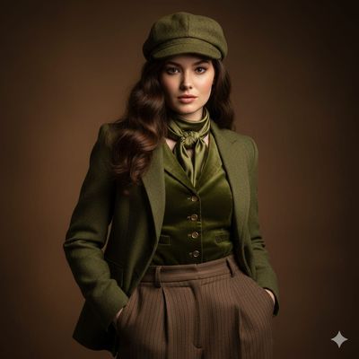 Elegance Redefined: A 1920s New Woman