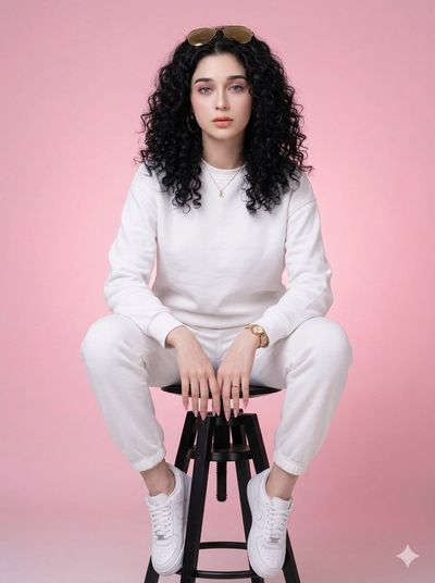 Casual Confidence in Studio Lighting