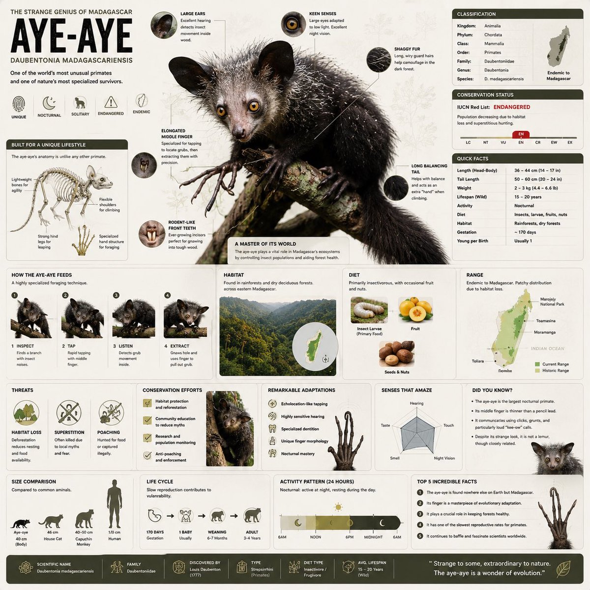 The Intricacies of the {ANIMAL_NAME}: A Detailed Wildlife Infographic