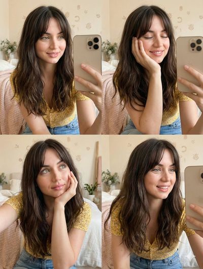 Whimsical Portrait Collage: A Day in Soft Tones