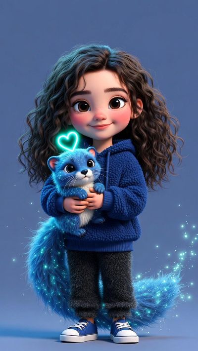 Whimsical Friendship: A Magical Encounter