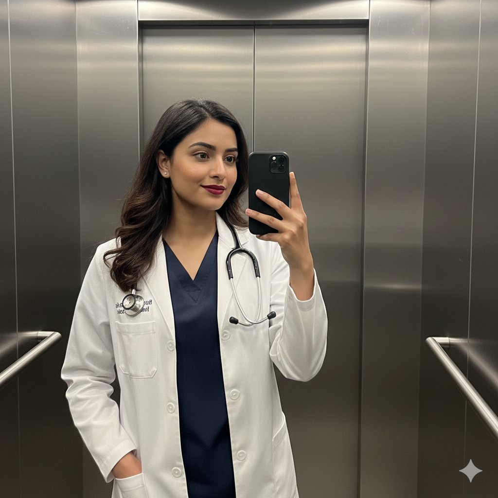 Confidently Professional: Mirror Reflections