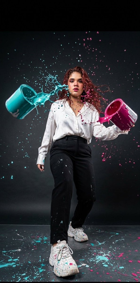 Chaos Captured: The Beauty of Artistic Expression