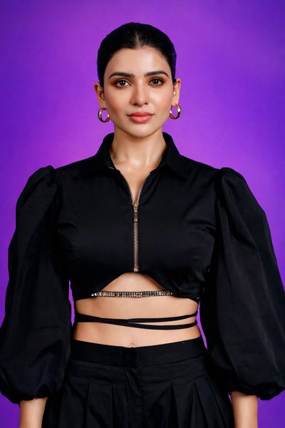 Sleek Confidence in Studio Light