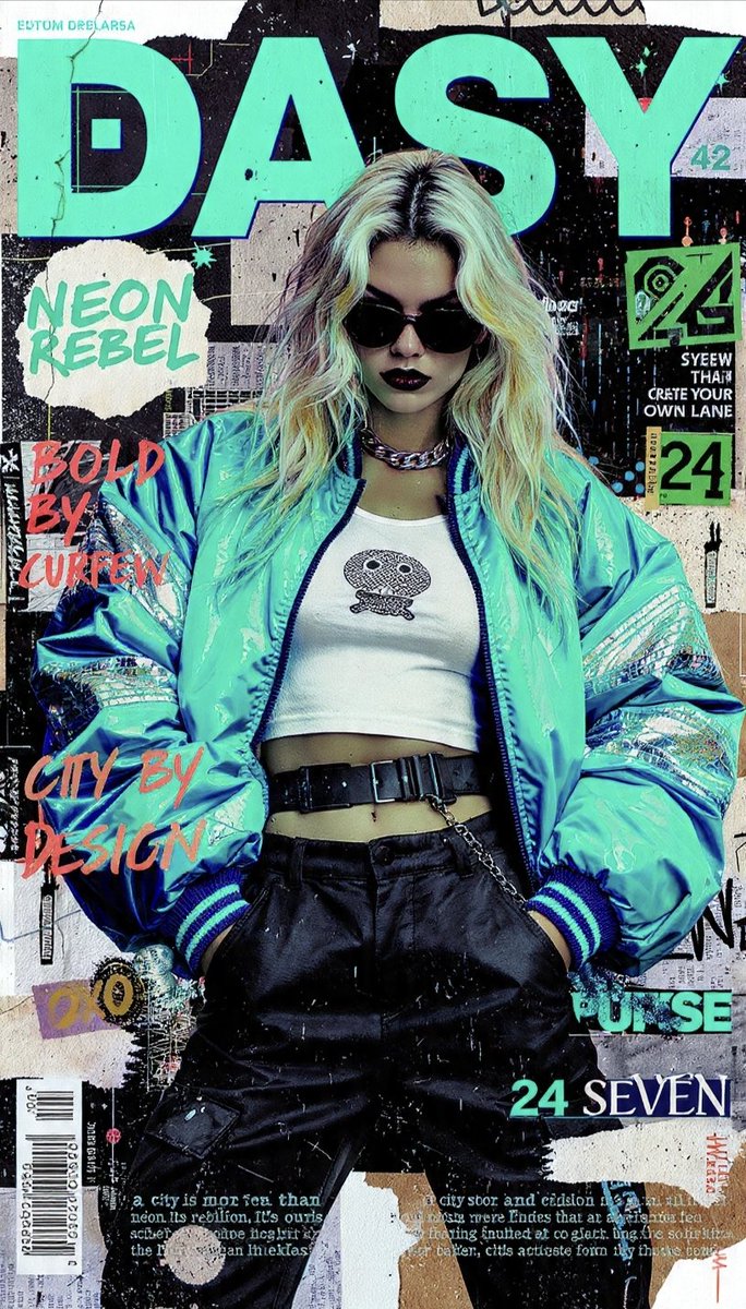 Rebel Chic: The DASY Magazine Cover