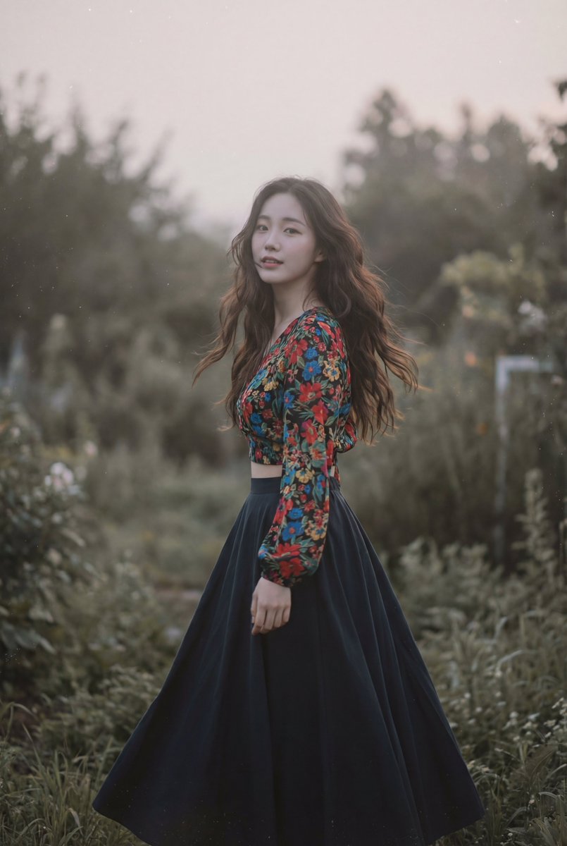 Whispers of Elegance: A K-Pop Dreamscape