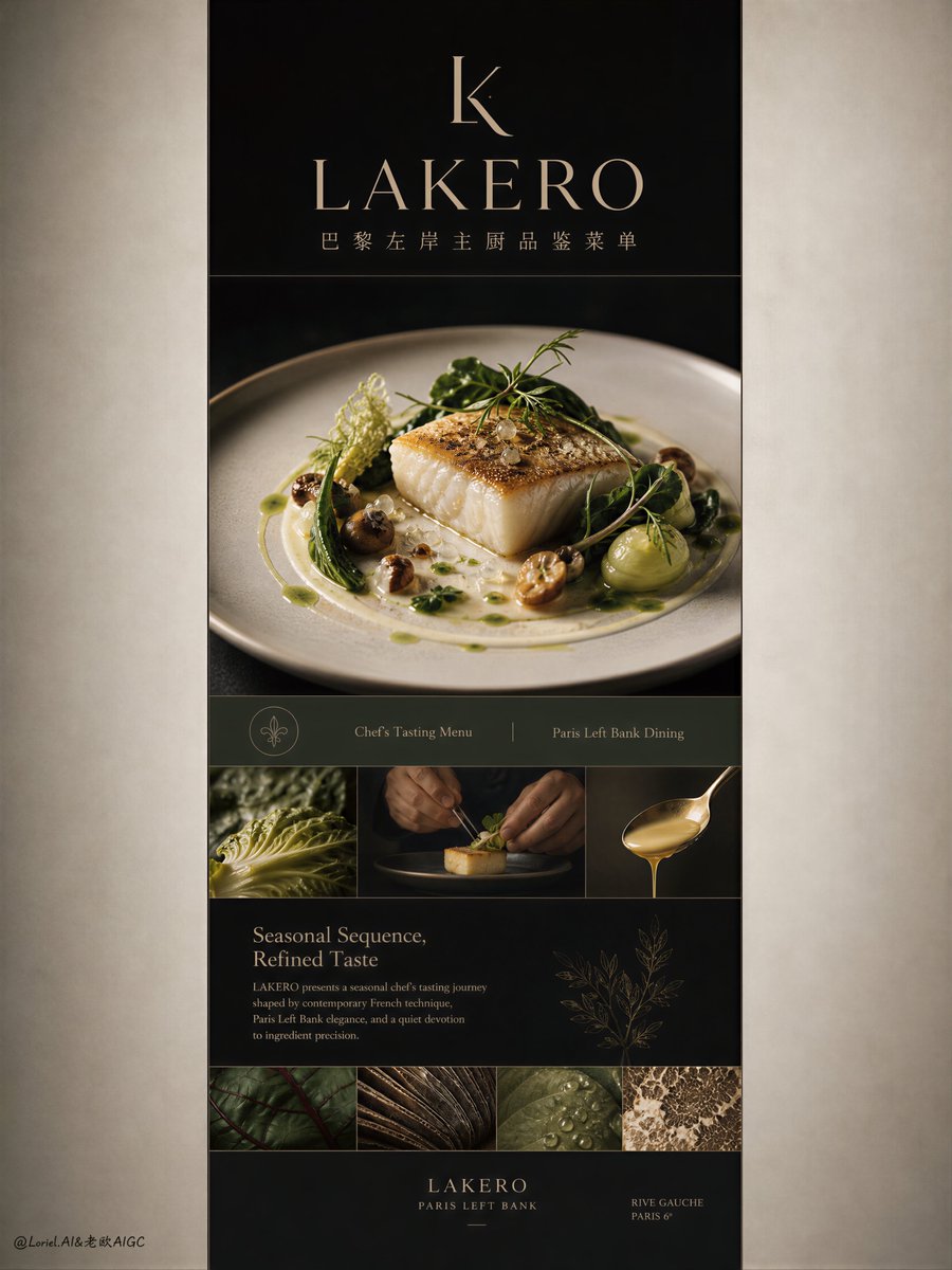 Lakero's Michelin chef presents a refined seasonal tasting plate