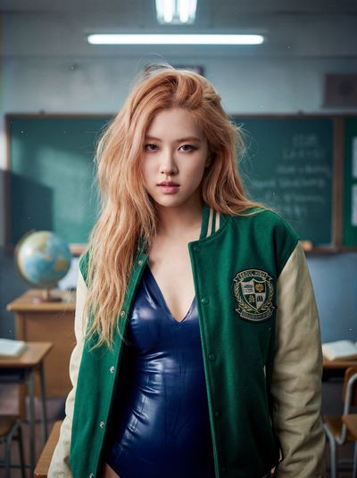 Rebel Chic: A Retro High School Icon