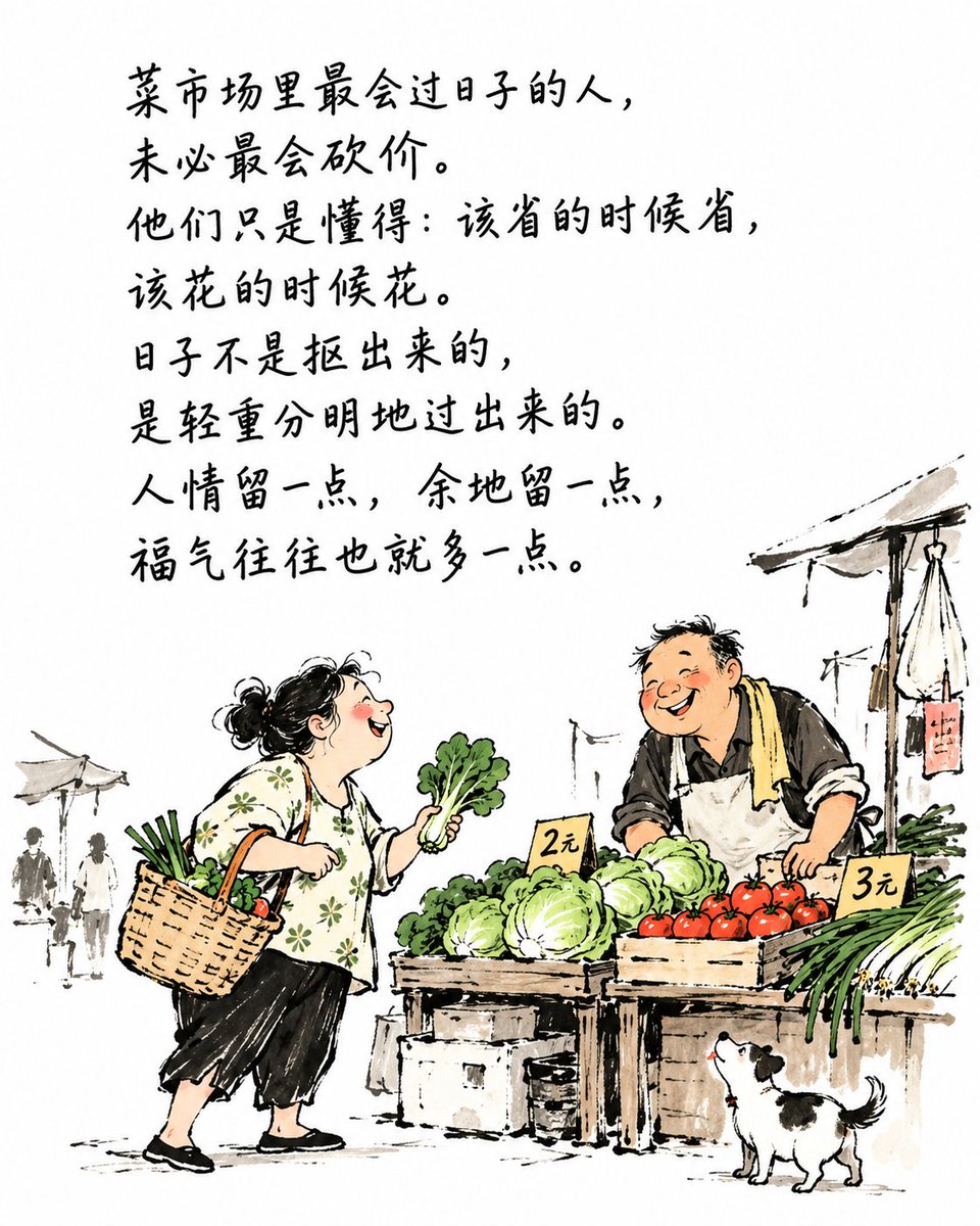 Streetwise philosopher shares everyday wisdom in minimalist Chinese comic style