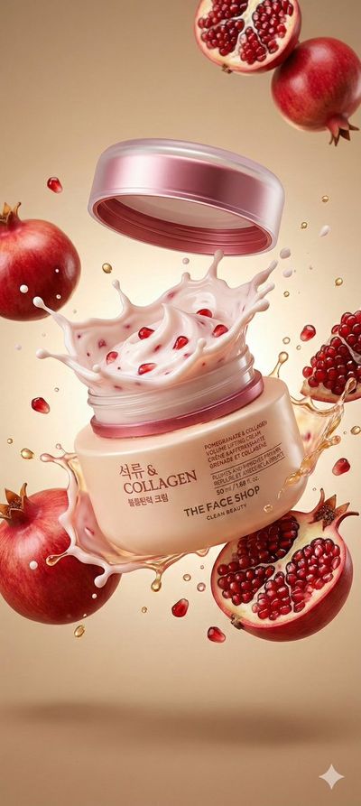 Burst of Elegance: Collagen Cream in Action