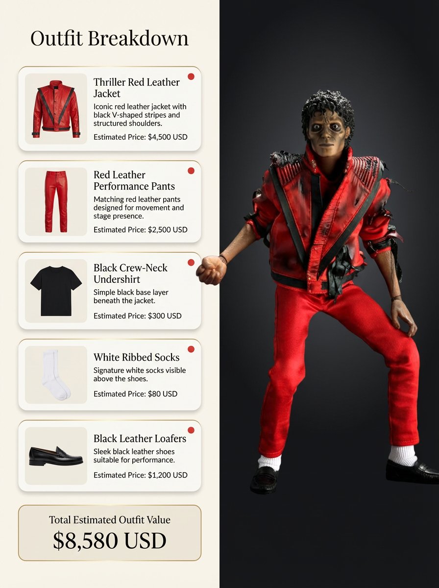 Michael Jackson's Thriller Fashion Breakdown