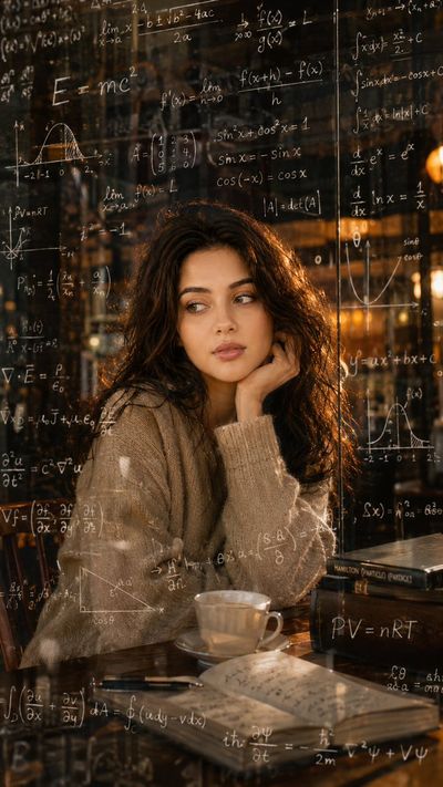 Mathematical Musings in a Café