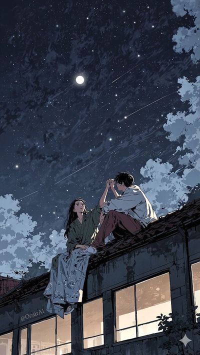 Starlit Moments on the Rooftop