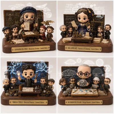 Futurist Legends Vinyl Diorama Collection