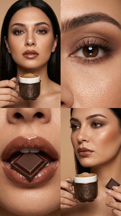 Foamy Coffee Meets Beauty: A Turkish Delight Editorial