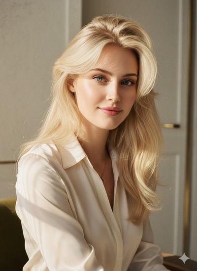 Timeless Elegance: Platinum Beauty in Luxurious Minimalism