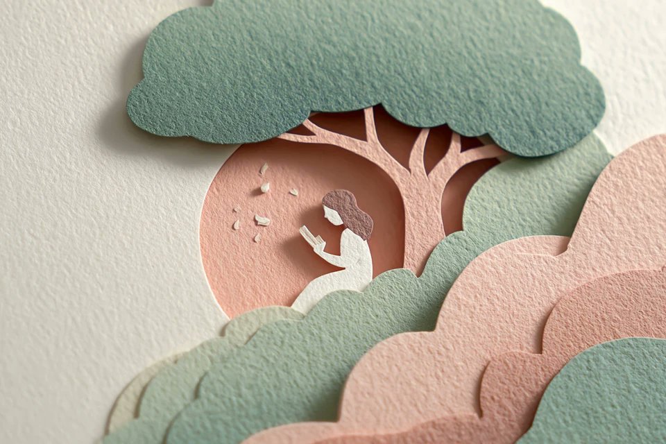 Whimsical Layers: The Art of Paper-Cutting