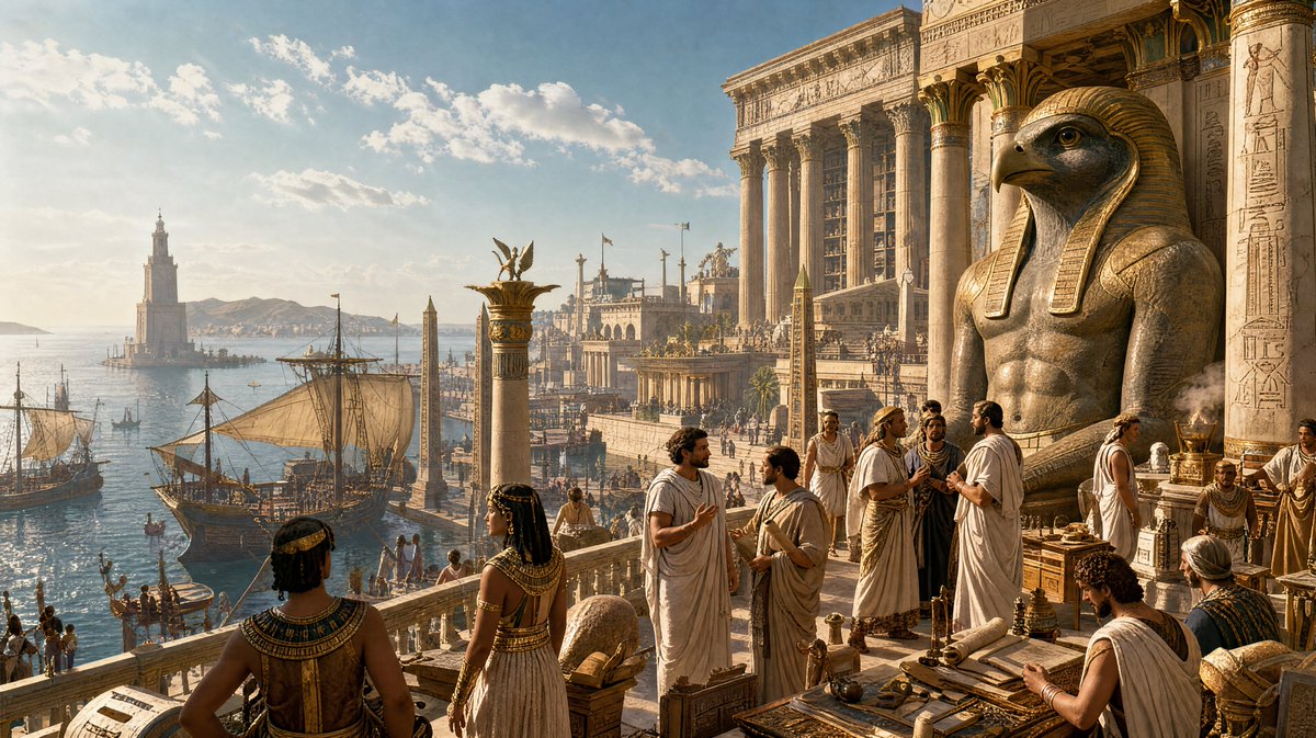 Philosophers and Scrolls: The Ptolemaic Legacy