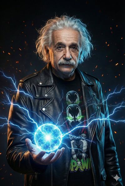 Mystic Power Unleashed: A Dark Hero's Energy