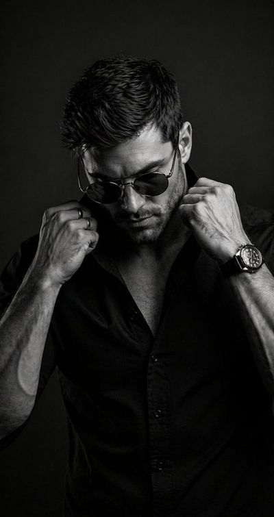 Contrast in Style: A Modern Portrait