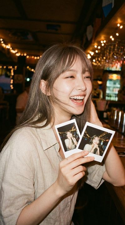 Candid Bliss at a Vacation Bar