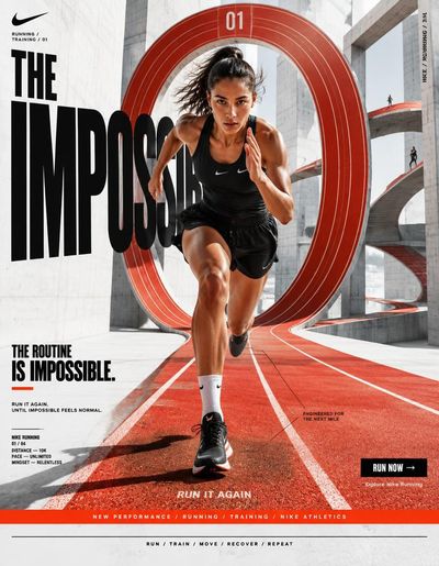 Nike’s Surreal ‘Impossible Routine’ Campaign Merges Sport with Dreamlike Architecture