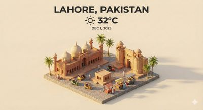 Miniature Metropolis: Real-Time Weather in 3D Brilliance