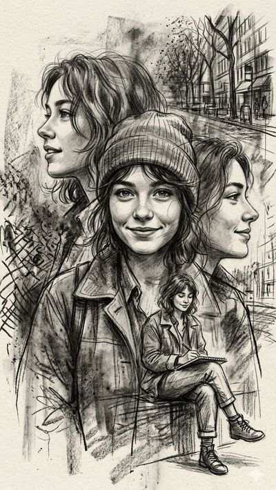 Expressions of an Artist: A Charcoal Journey