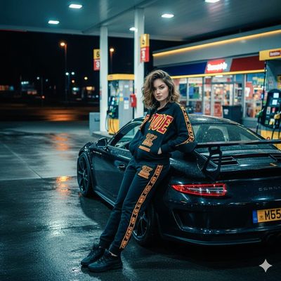 Night Drive Vibes: Porsche Meets City Lights