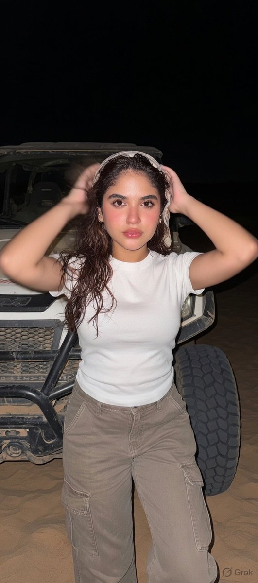Desert Flash: Midnight Candid in Motion