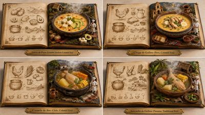 Ajíaco inspires a global atlas of hearty stew dishes