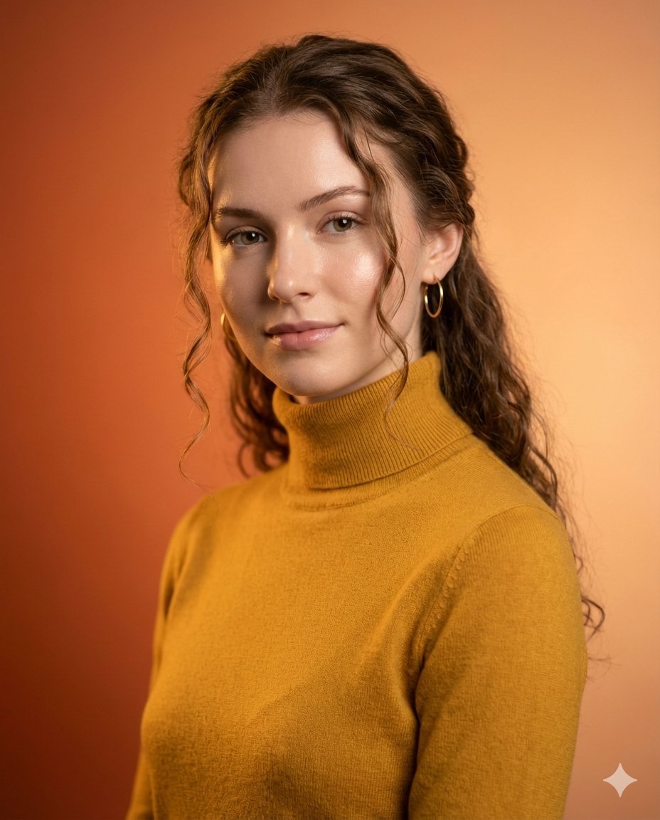 Elegant Portrait: The Art of Soft Light and Natural Beauty