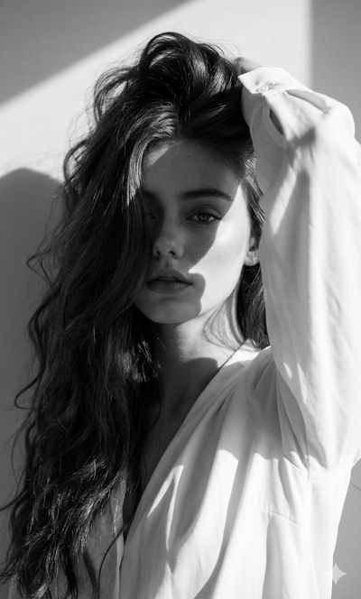 Dramatic Monochrome Elegance