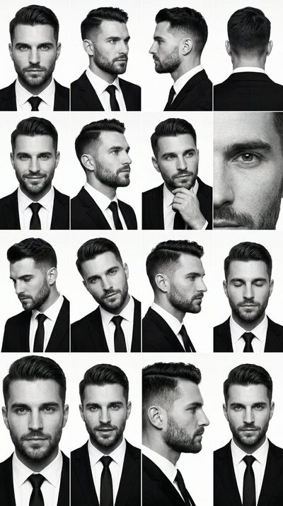 Grid Identity Swap: A Studio Portrait Reimagined