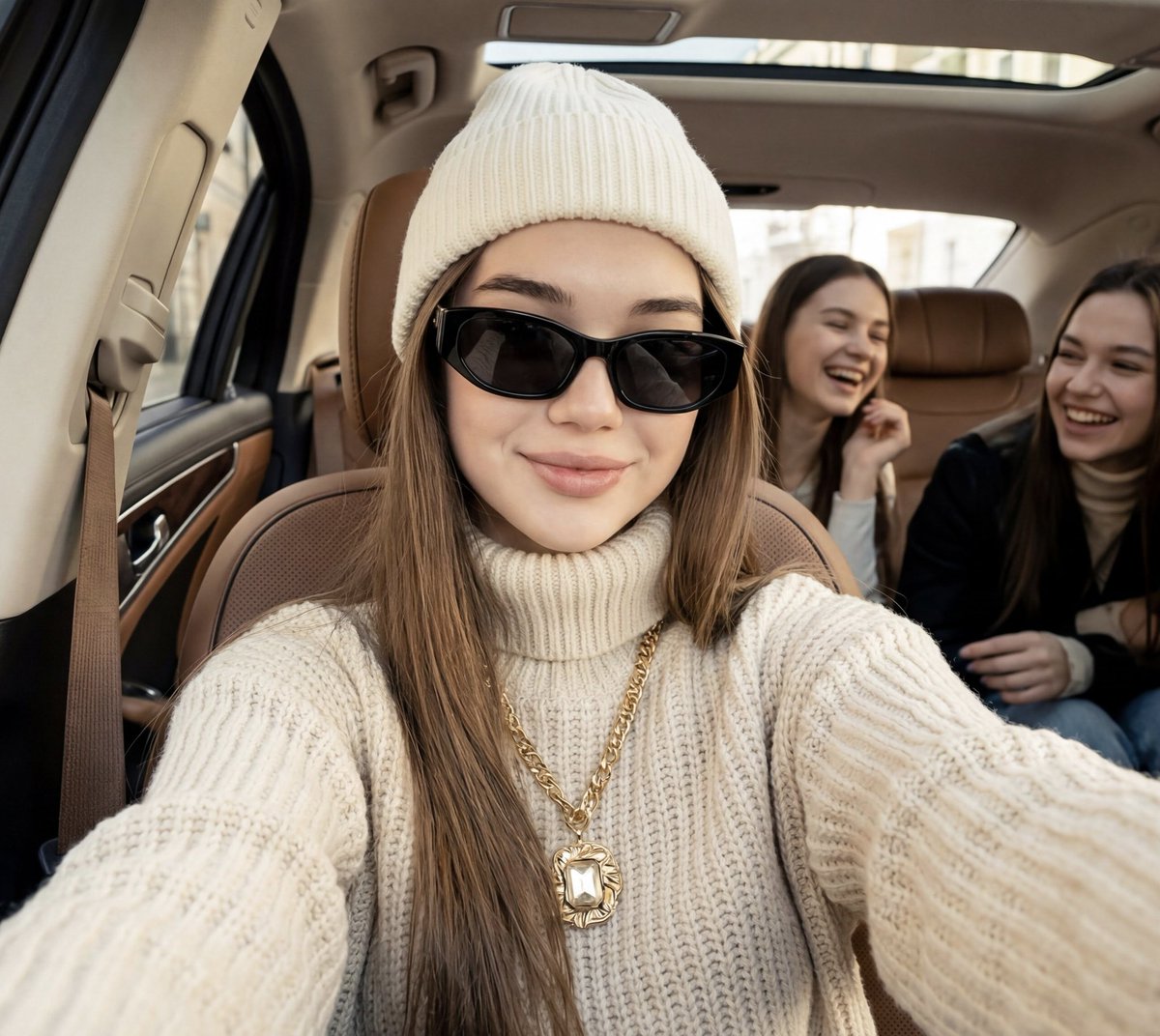 Luxury in a Selfie: Glamour on the Go