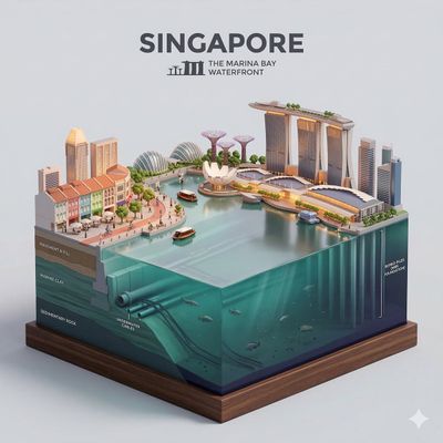 A Cross-Sectional Journey of [CITY]'s Waterfront