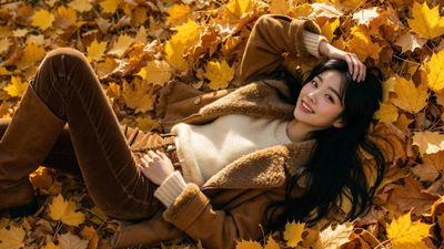 Autumn Elegance in Cinematic Fashion