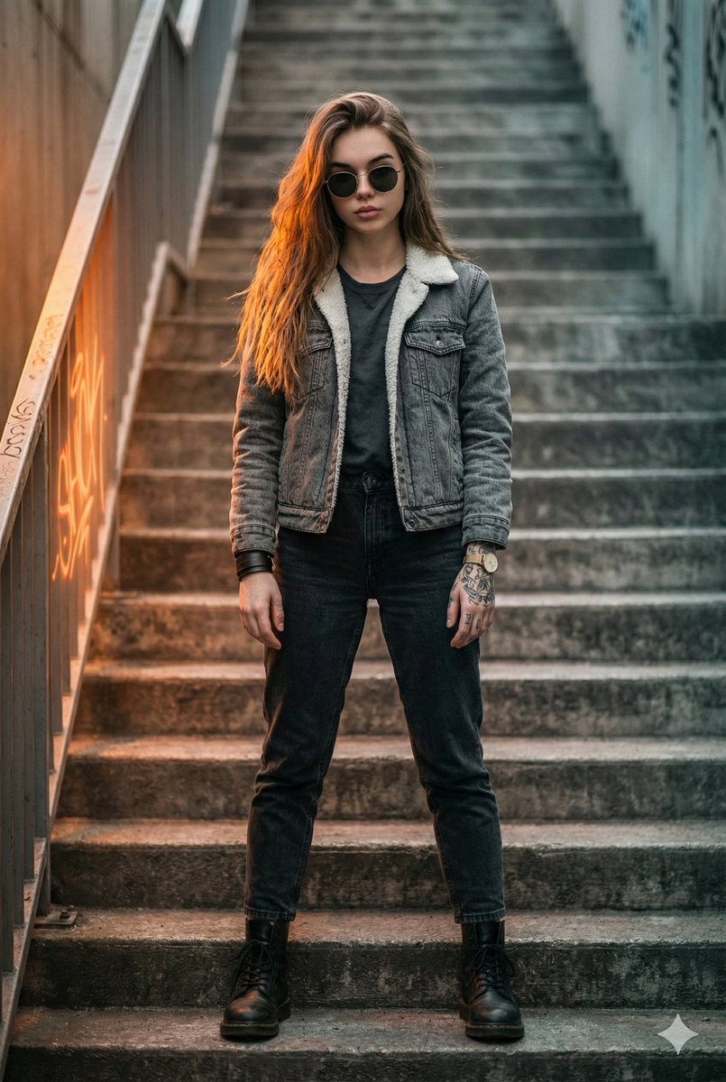 Urban Rebel: A Portrait of Defiance