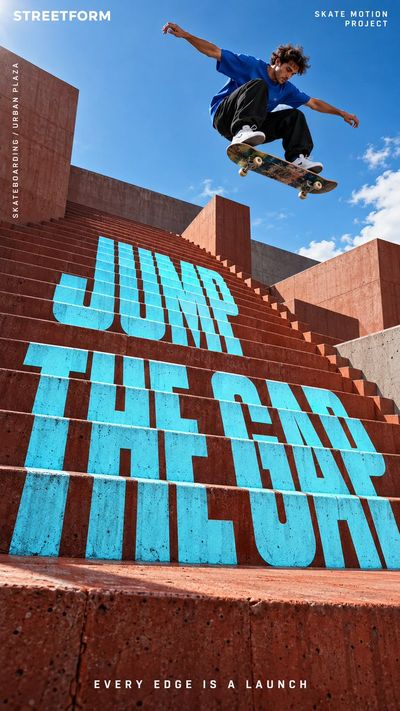 Elevate Your Brand with Dynamic Street Sports Poster Design