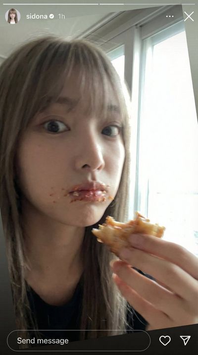 Caught Mid-Bite: The Real Me